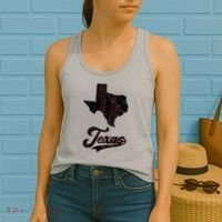 Texas State Baseball Lover Women's Tank Top thumb 2