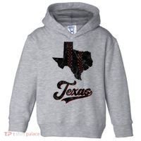 Texas State Baseball Lover Toddler Hoodie thumb 0