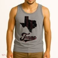 Texas State Baseball Lover Tank Top thumb 3