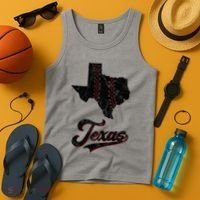 Texas State Baseball Lover Tank Top thumb 4