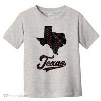 Texas State Baseball Lover Toddler T-Shirt thumb 0