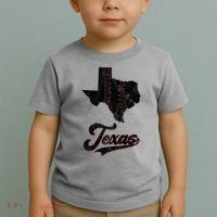 Texas State Baseball Lover Toddler T-Shirt thumb 2