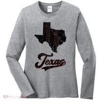 Texas State Baseball Lover Women's Long Sleeve Shirt thumb 0