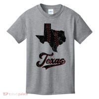 Texas State Baseball Lover Kids T-Shirt thumb 0