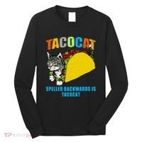 Tacocat Spelled Backwards Is Tacocat Long Sleeve Shirt thumb 0