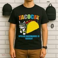 Tacocat Spelled Backwards Is Tacocat T-Shirt thumb 6