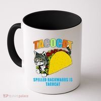 Tacocat Spelled Backwards Is Tacocat Coffee Mug thumb 0