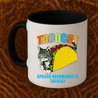 Tacocat Spelled Backwards Is Tacocat Coffee Mug thumb 2