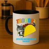 Tacocat Spelled Backwards Is Tacocat Coffee Mug thumb 4