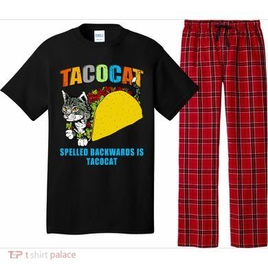 Tacocat Spelled Backwards Is Tacocat Pajama Set