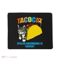 Tacocat Spelled Backwards Is Tacocat Mousepad thumb 0