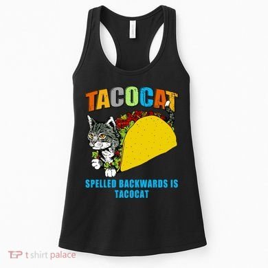 Tacocat Spelled Backwards Is Tacocat Women's Tank Top