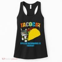 Tacocat Spelled Backwards Is Tacocat Women's Tank Top thumb 0