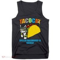 Tacocat Spelled Backwards Is Tacocat Tank Top thumb 0