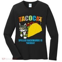 Tacocat Spelled Backwards Is Tacocat Women's Long Sleeve Shirt thumb 0