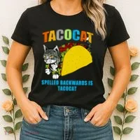 Tacocat Spelled Backwards Is Tacocat Women's T-Shirt thumb 2