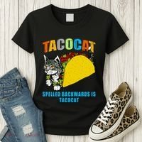 Tacocat Spelled Backwards Is Tacocat Women's T-Shirt thumb 3