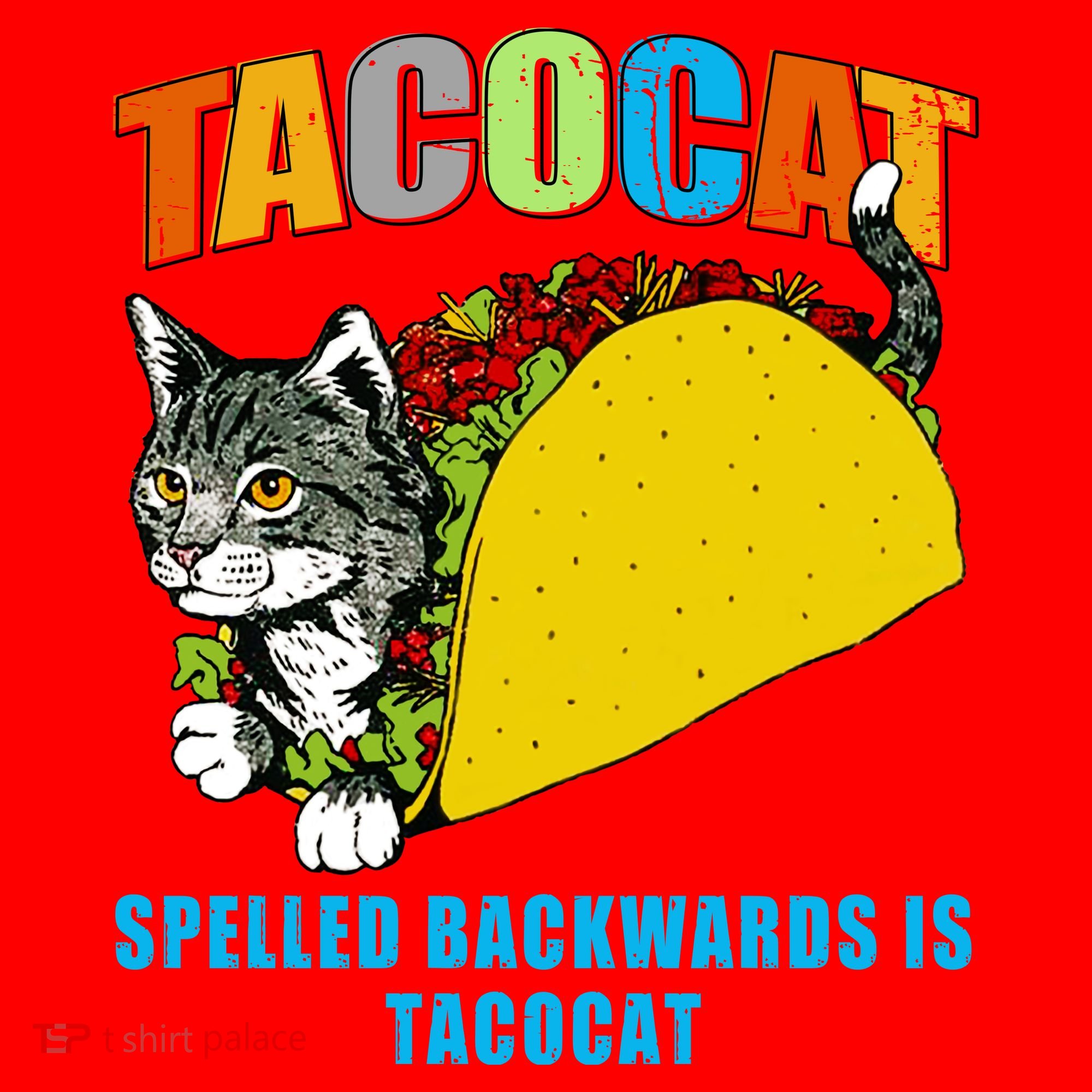 Tacocat Spelled Backwards Is Tacocat Santa Hat