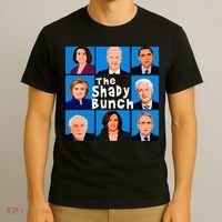 The Shady Bunch Anti Biden Obama Clinton Funny Vote Trump T-Shirt thumb 3
