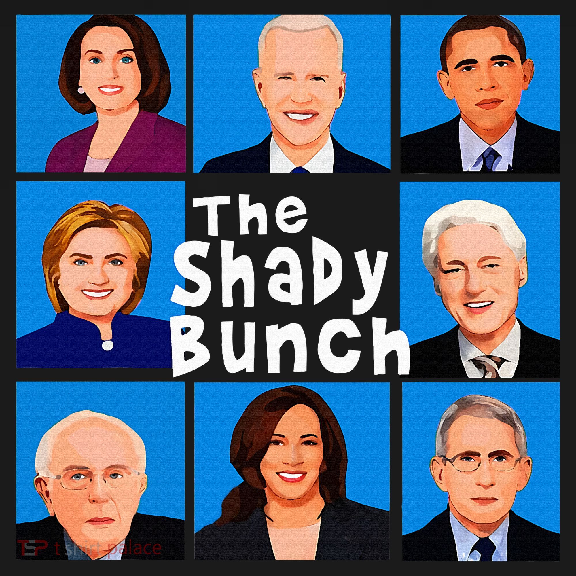 The Shady Bunch Anti Biden Obama Clinton Funny Vote Trump Women's Hoodie