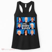 The Shady Bunch Anti Biden Obama Clinton Funny Vote Trump Women's Tank Top thumb 0