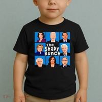The Shady Bunch Anti Biden Obama Clinton Funny Vote Trump Toddler T-Shirt thumb 2