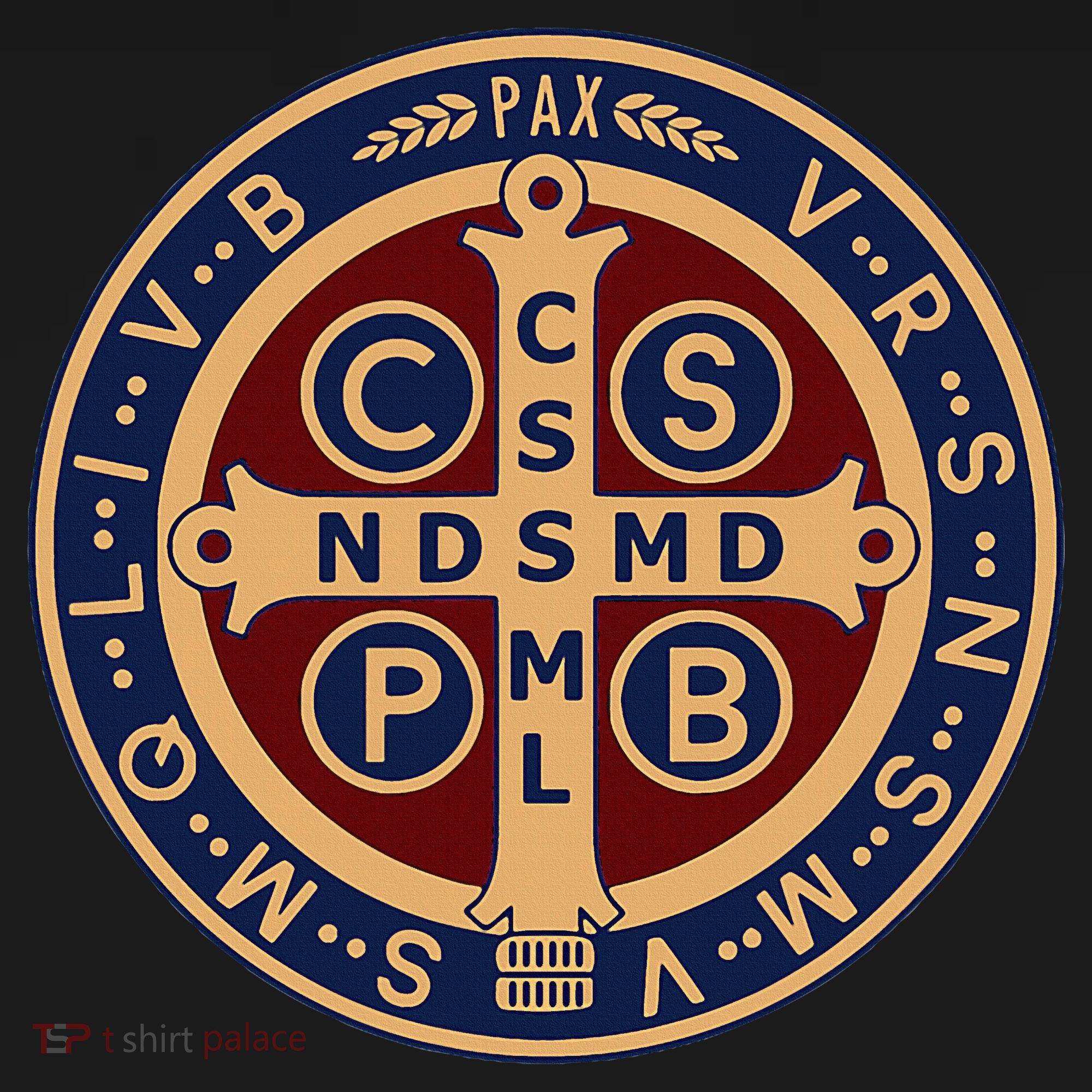 The Saint Benedict Medal Catholic Doggie Tank