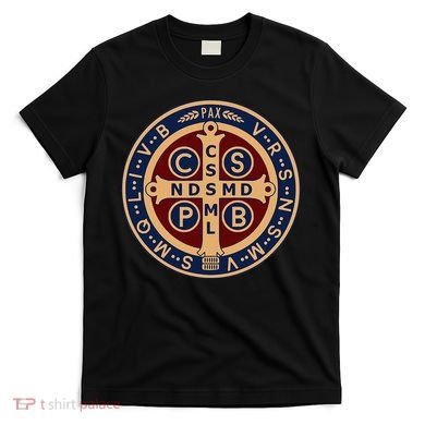 The Saint Benedict Medal Catholic T-Shirt