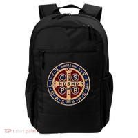 The Saint Benedict Medal Catholic Backpack thumb 0