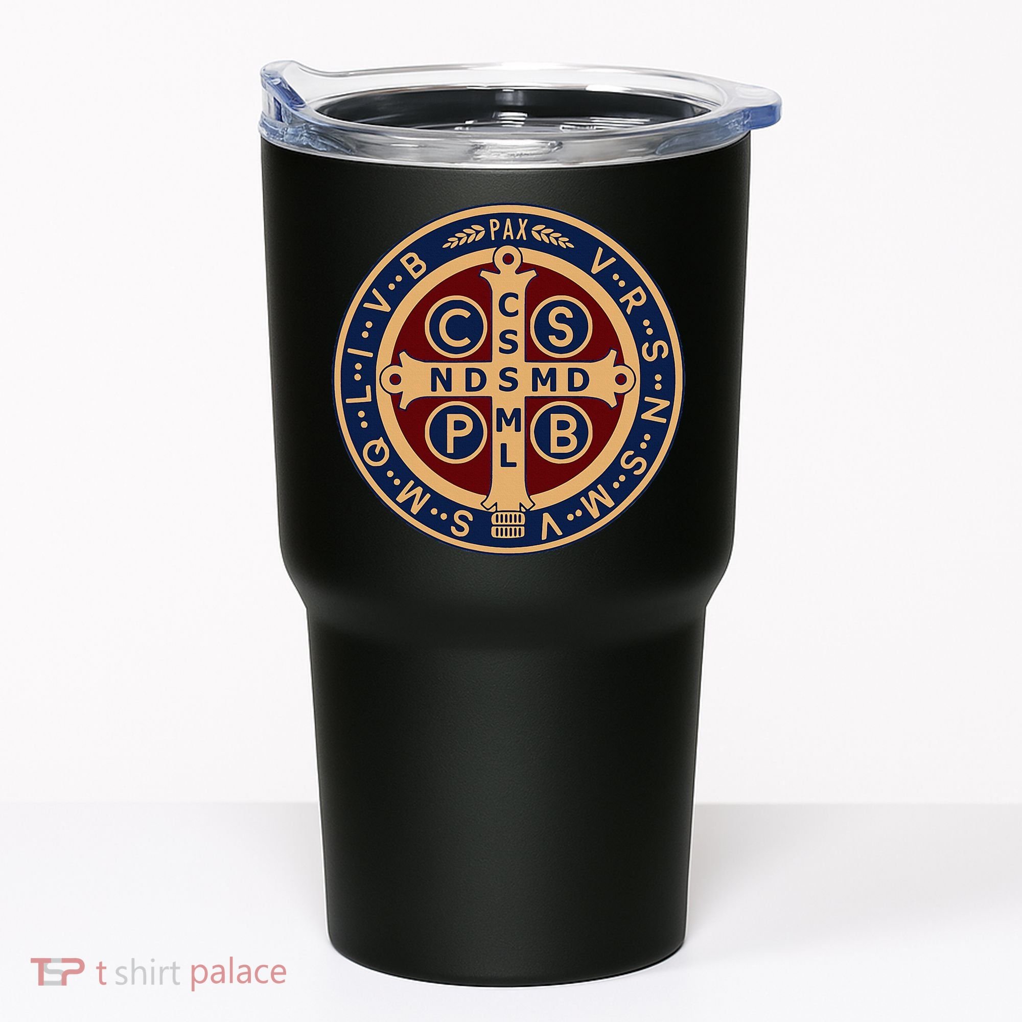 The Saint Benedict Medal Catholic Tumbler