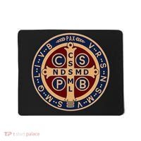 The Saint Benedict Medal Catholic Mousepad thumb 0