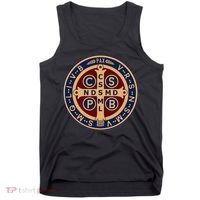 The Saint Benedict Medal Catholic Tank Top thumb 0