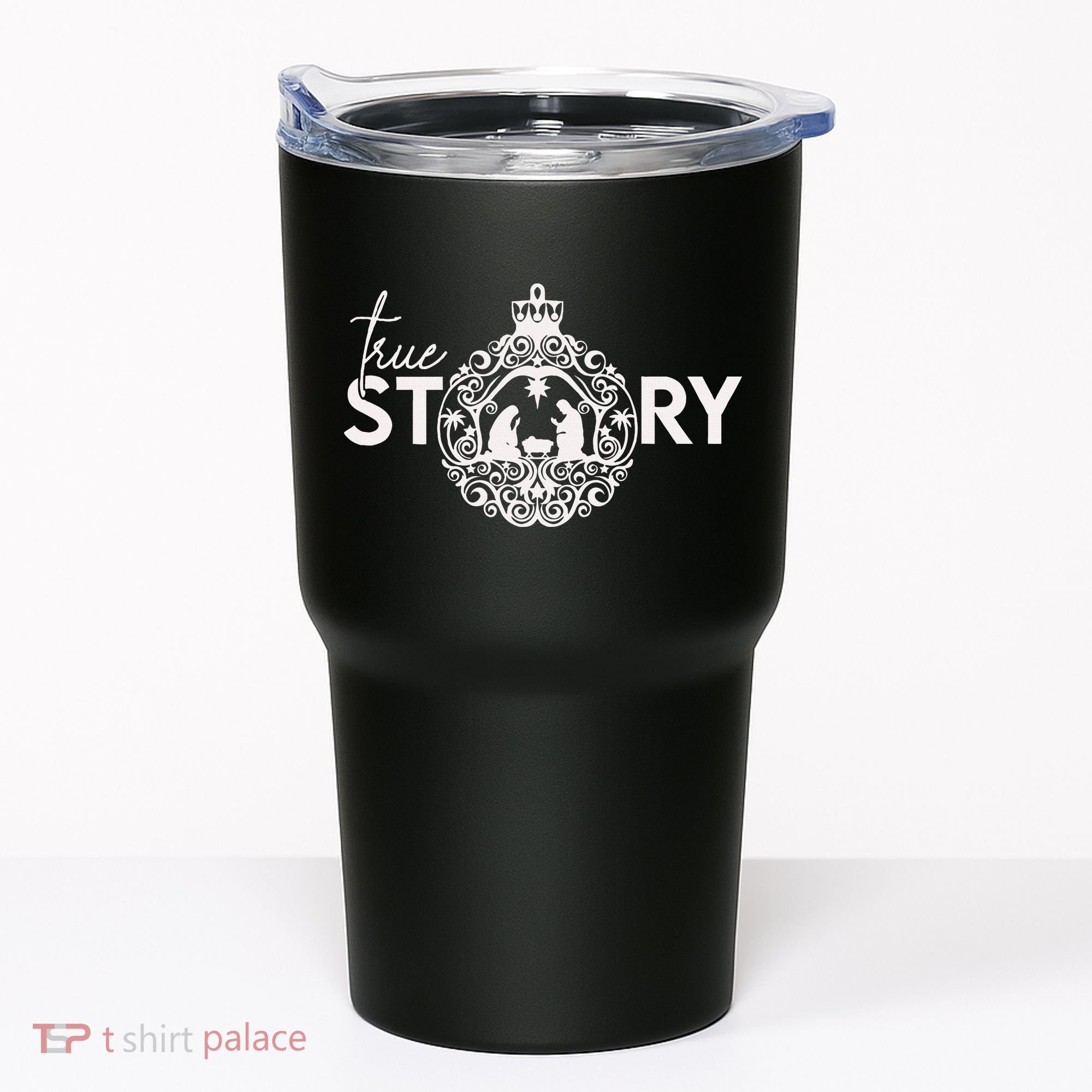 True Story Christmas Nativity Jesus Christian Christmas Tumbler