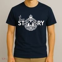 True Story Christmas Nativity Jesus Christian Christmas T-Shirt thumb 3