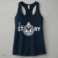 True Story Christmas Nativity Jesus Christian Christmas Women's Tank Top thumb 3