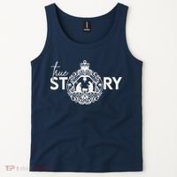 True Story Christmas Nativity Jesus Christian Christmas Tank Top thumb 2