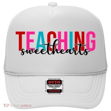 Teaching Sweethearts Colorful Teacher Hat