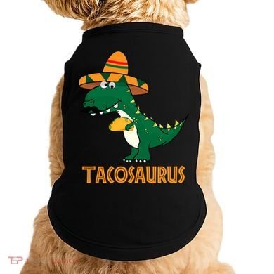 Taco Saurus Cinco De Mayo Dinosaur Doggie Tank
