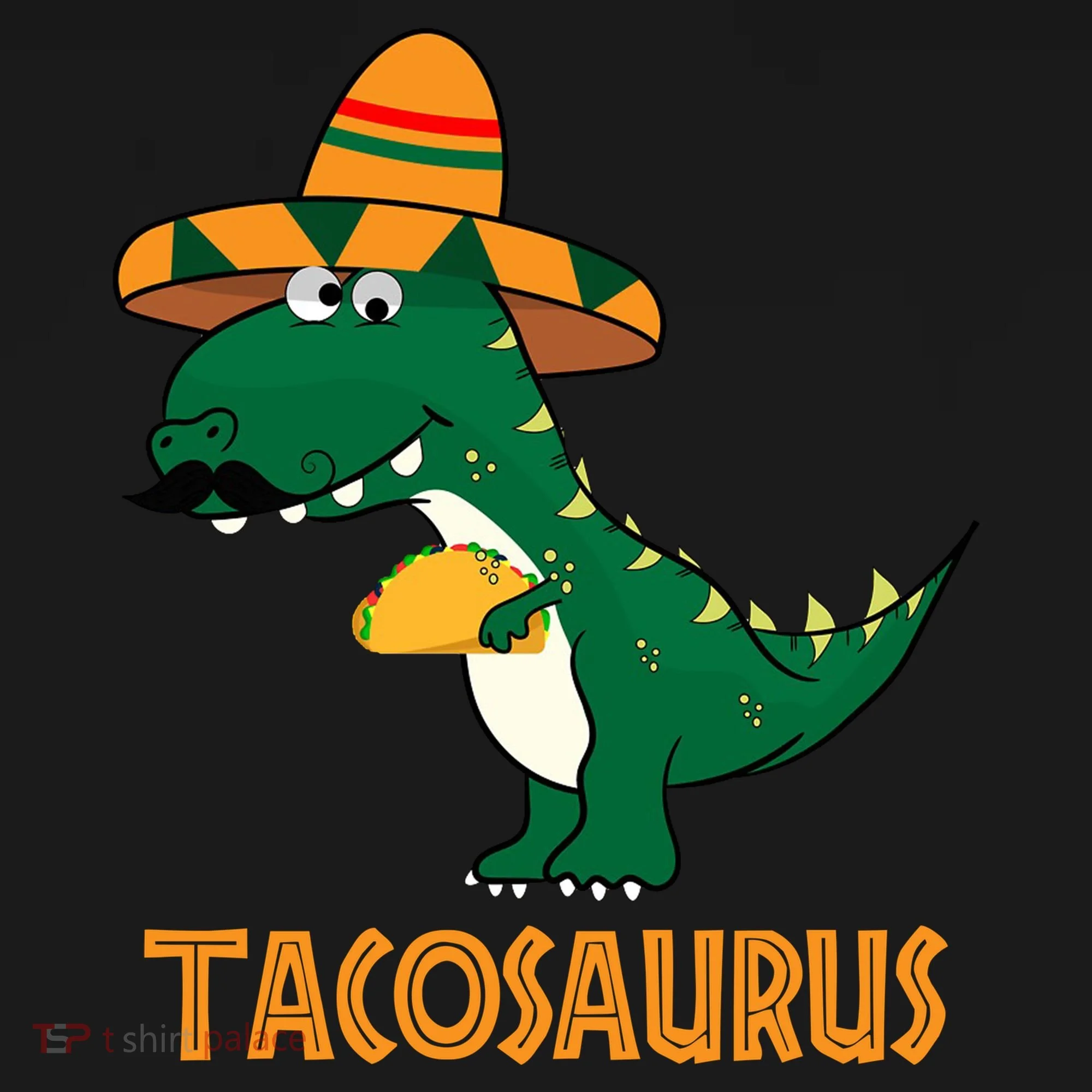 Taco Saurus Cinco De Mayo Dinosaur Doggie Tank