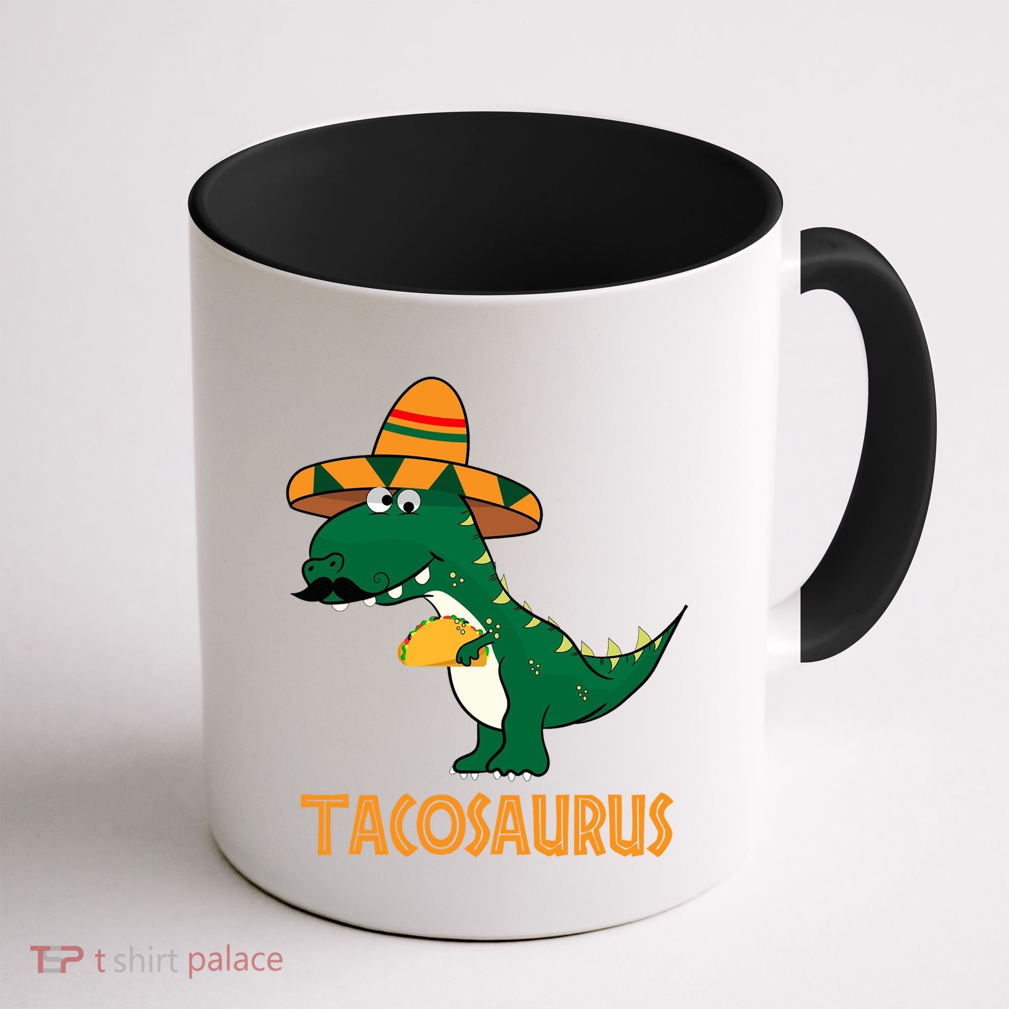 Taco Saurus Cinco De Mayo Dinosaur Coffee Mug