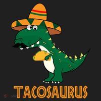 Taco Saurus Cinco De Mayo Dinosaur Hat thumb 2