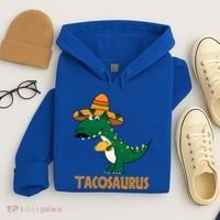 Taco Saurus Cinco De Mayo Dinosaur Hoodie thumb 4