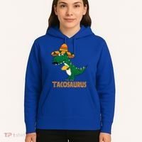 Taco Saurus Cinco De Mayo Dinosaur Hoodie thumb 5