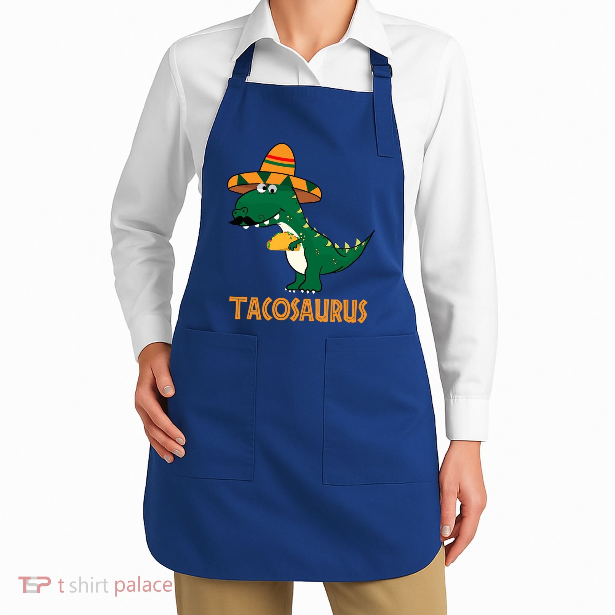 Taco Saurus Cinco De Mayo Dinosaur Apron