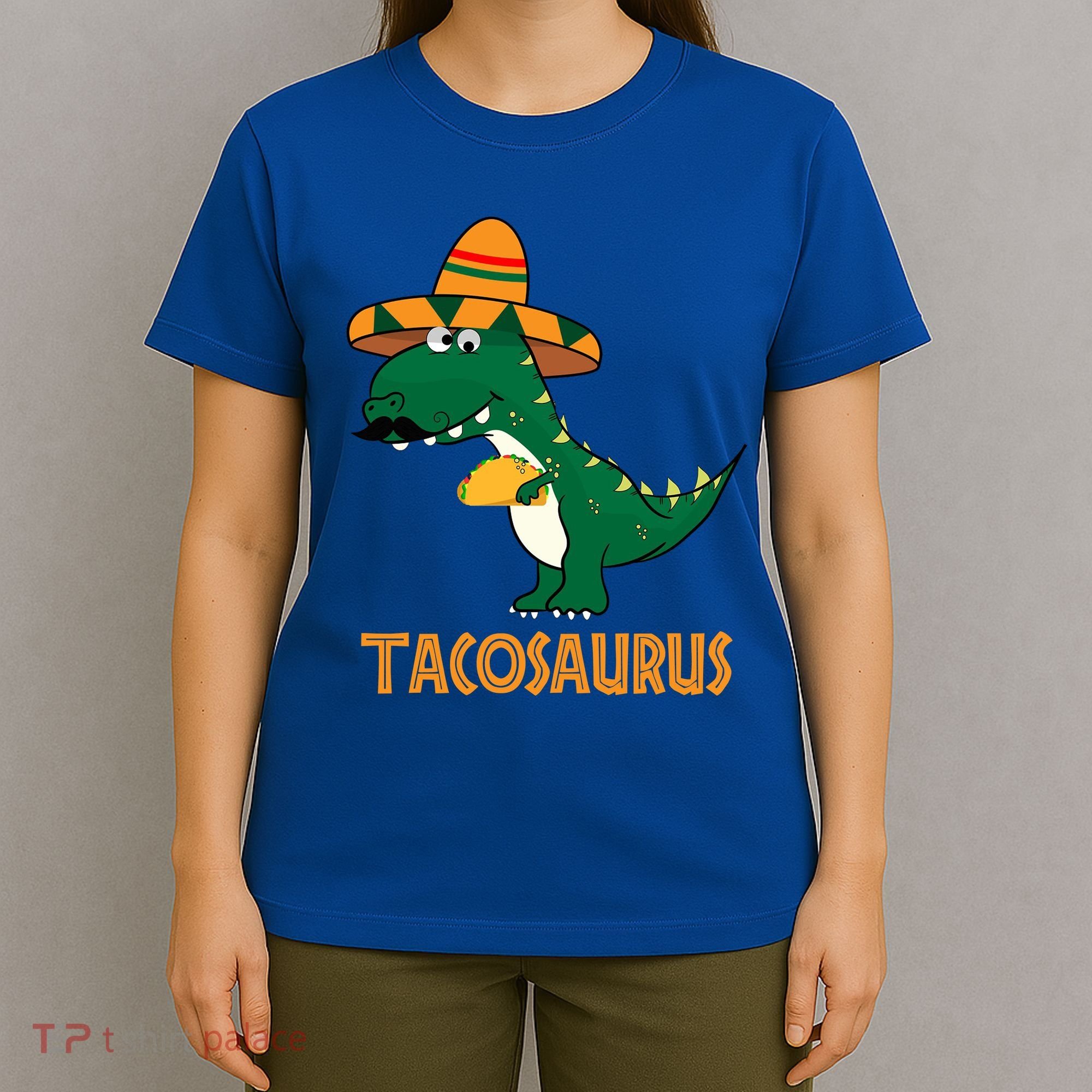 Taco Saurus Cinco De Mayo Dinosaur T-Shirt