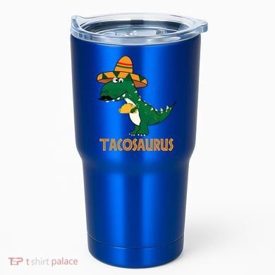 Taco Saurus Cinco De Mayo Dinosaur Tumbler