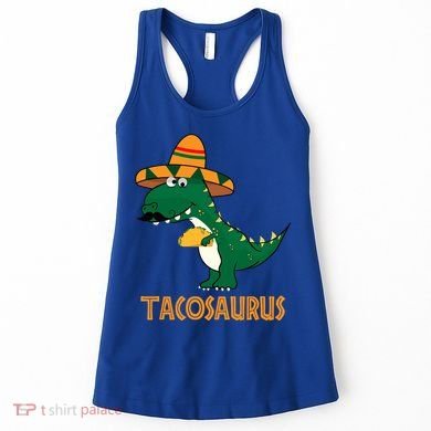 Taco Saurus Cinco De Mayo Dinosaur Women's Tank Top