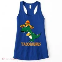 Taco Saurus Cinco De Mayo Dinosaur Women's Tank Top thumb 0