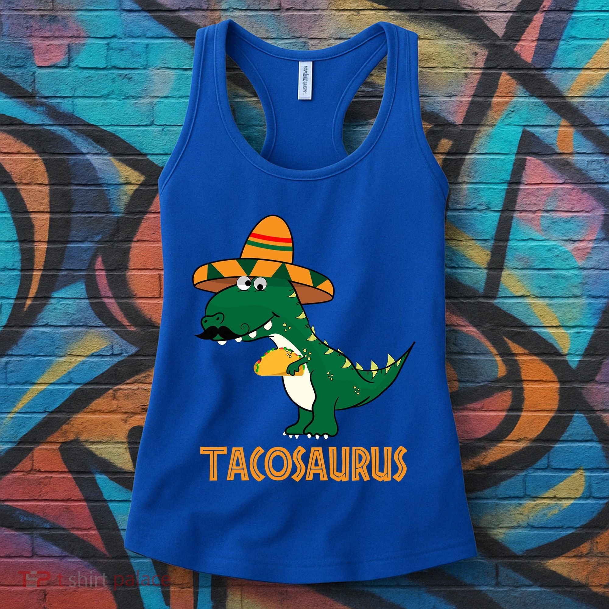 Taco Saurus Cinco De Mayo Dinosaur Women's Tank Top