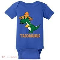 Taco Saurus Cinco De Mayo Dinosaur Baby Bodysuit thumb 0